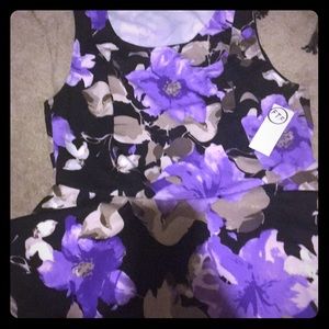 Sleeveless Peplum Plus Size Top